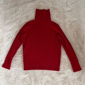 Talbots Medium Red Turtleneck Sweater
